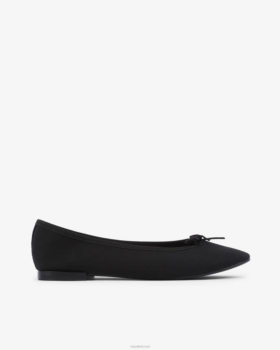 נשים Repetto שָׁחוֹר בלרינות גבוהות Cendrillon - טבעוניות הַנעָלָה HV06144