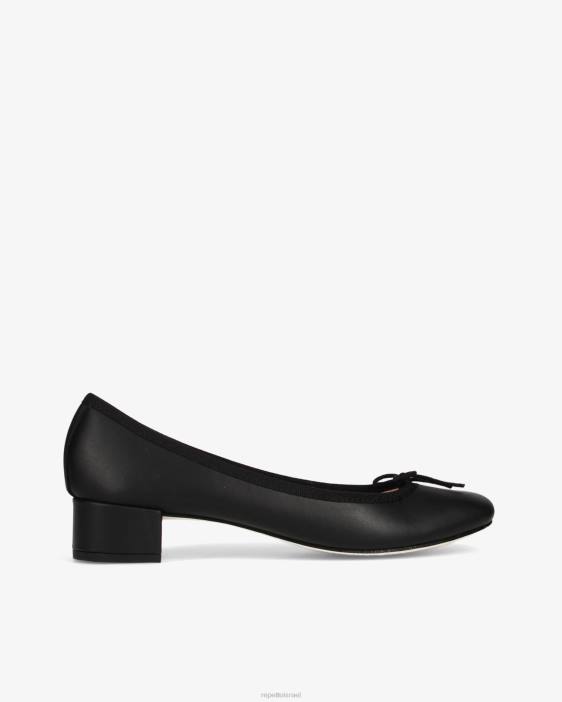 נשים Repetto שָׁחוֹר קמיל בלרינות הַנעָלָה HV06100