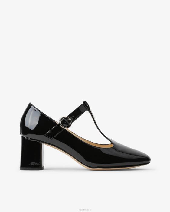 נשים Repetto שָׁחוֹר טרה מרי ג'ינס הַנעָלָה HV06176