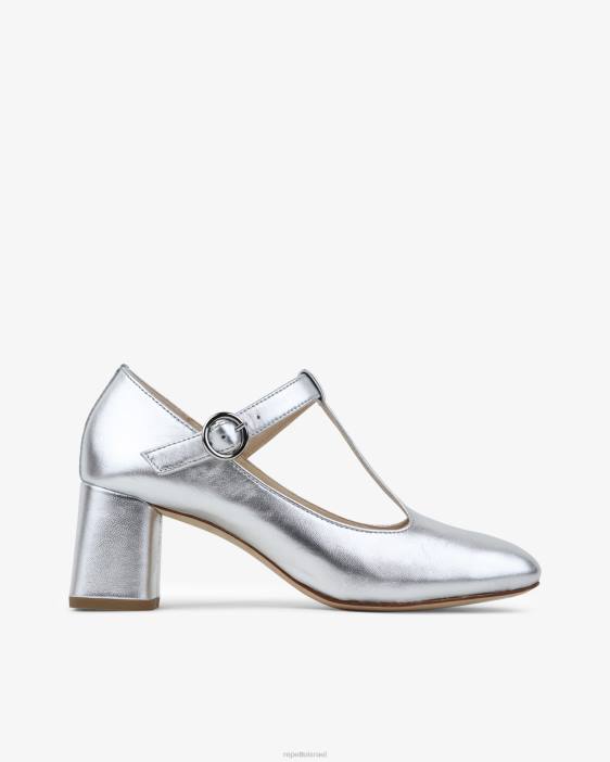 נשים Repetto כסף טרה מרי ג'ינס הַנעָלָה HV06179