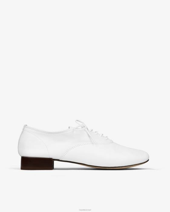 נשים Repetto לבן נעלי זיזי אוקספורד הַנעָלָה HV06209