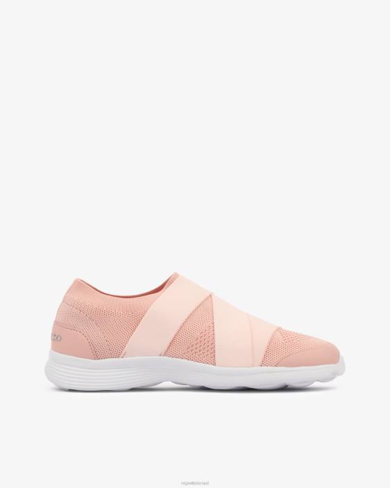 נשים Repetto עלה כותרת ורוד נעלי ספורט לריקוד רובן הַנעָלָה HV06249