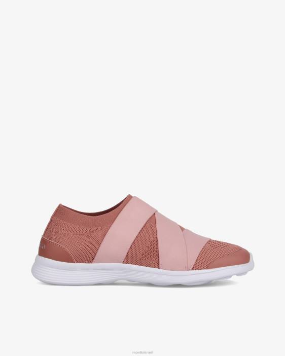 נשים Repetto כתום טרקוטה נעלי ספורט לריקוד רובן הַנעָלָה HV06250
