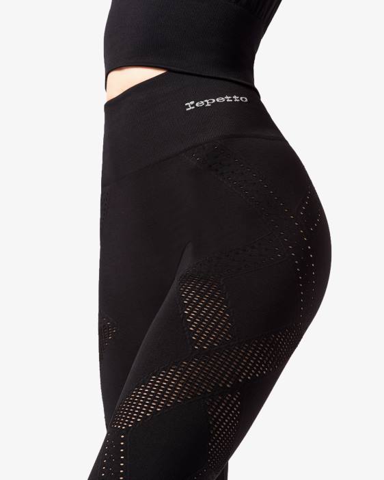 נשים Repetto שָׁחוֹר חותלות ללא תפרים הַלבָּשָׁה HV06308
