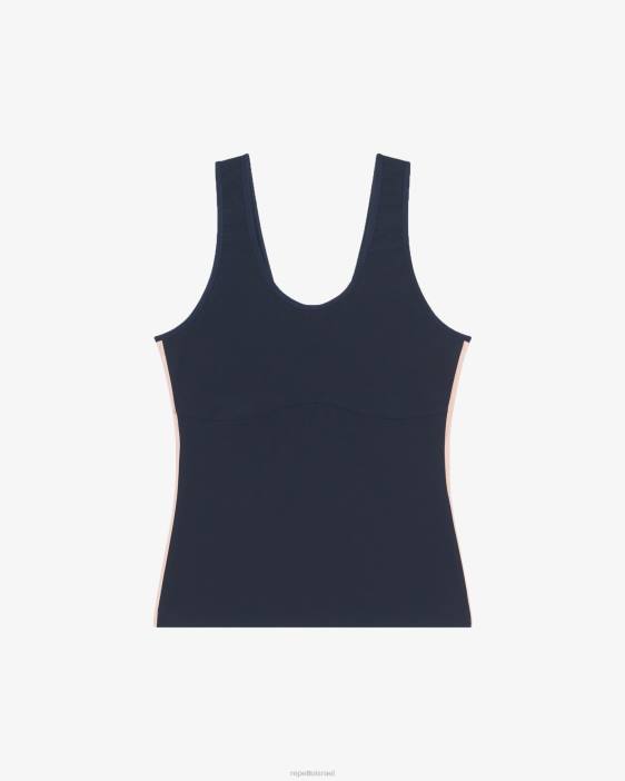 נשים Repetto כחול חצות גופיית ביטוי הַלבָּשָׁה HV06321