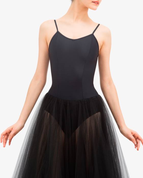 נשים Repetto שָׁחוֹר טוטו ארוך הַלבָּשָׁה HV06495