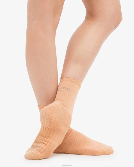 נשים Repetto בז' שזוף גרביים נגד החלקה לחימום אביזרים HV06546