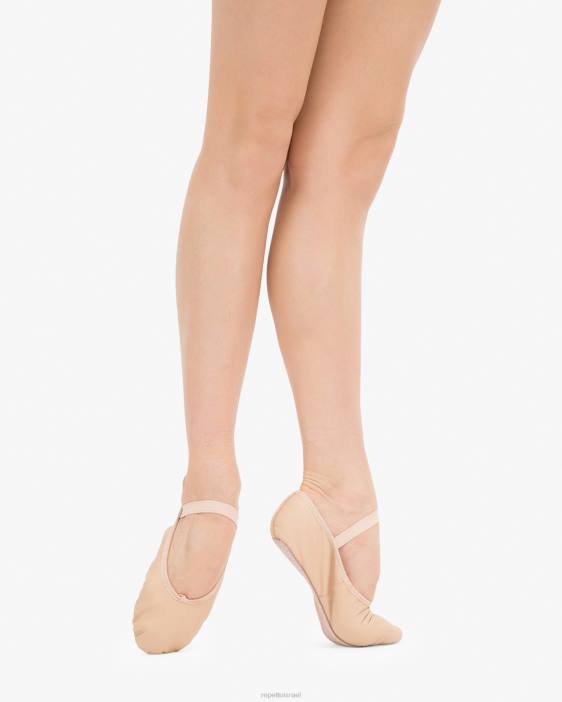 נשים Repetto סלמון נעלי בלט רכות עם סוליה מלאה - עור הַנעָלָה HV06590