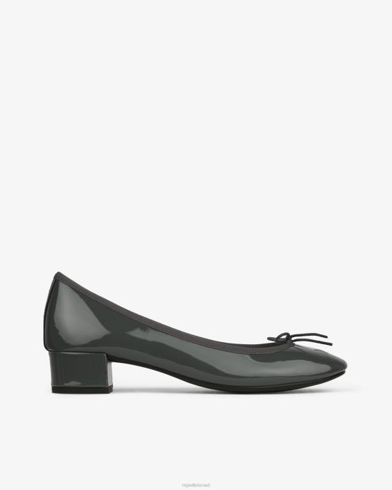 נשים Repetto רעם אפור קמיל בלרינות הַנעָלָה HV0660