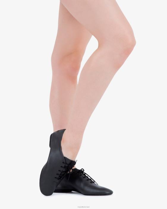 נשים Repetto שָׁחוֹר נעלי ג'אז הַנעָלָה HV06623
