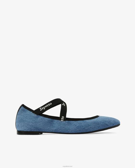 נשים Repetto אוורסט כחול ג'ואנה מרי ג'ינס הַנעָלָה HV0665