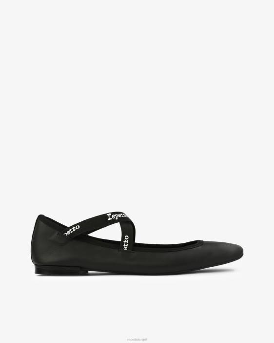 נשים Repetto שָׁחוֹר ג'ואנה מרי ג'ינס הַנעָלָה HV0667