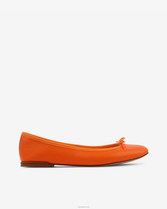 נשים Repetto תפוז קלמנטינה בלרינות של cendrillon הַנעָלָה HV06120