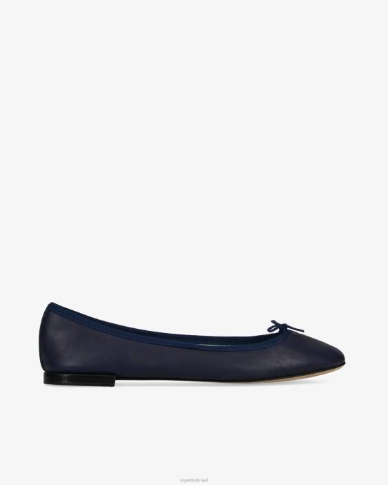 נשים Repetto כחול כהה בלרינות של cendrillon הַנעָלָה HV06133