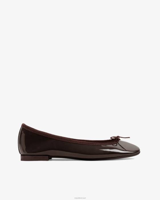 נשים Repetto חום ריסטרטו בלרינות של cendrillon הַנעָלָה HV06136