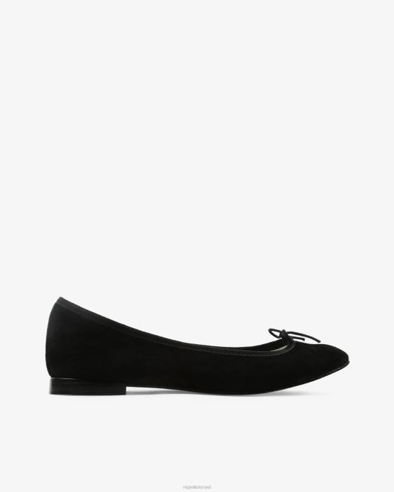נשים Repetto שָׁחוֹר בלרינות של cendrillon הַנעָלָה HV06137