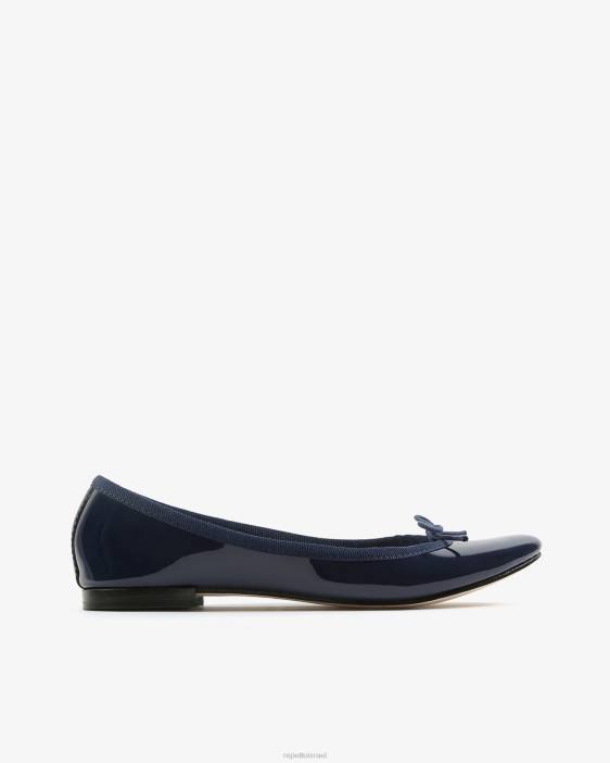 נשים Repetto כחול כהה בלרינות של cendrillon הַנעָלָה HV0684