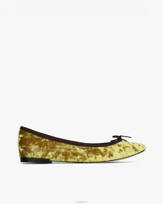 נשים Repetto זהב עתיק בלרינות של cendrillon הַנעָלָה HV0691