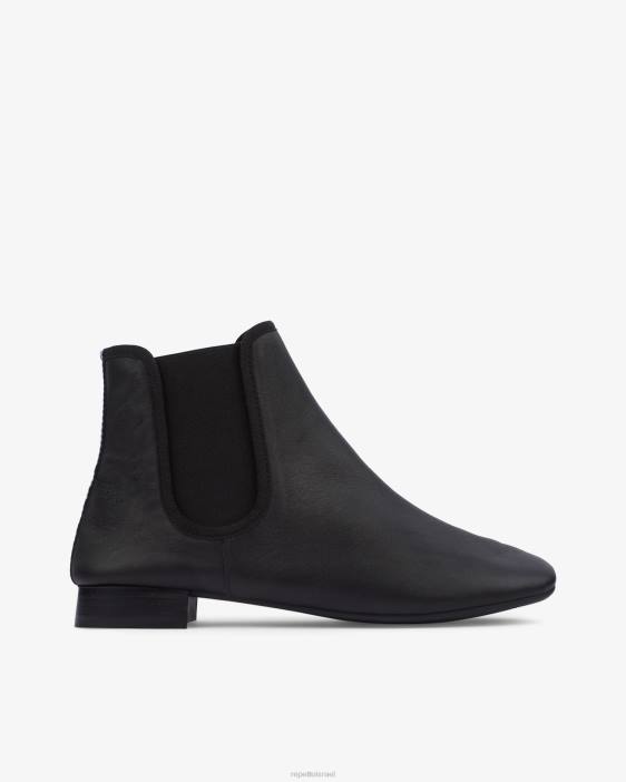 נשים Repetto שָׁחוֹר מגפונים של elor הַנעָלָה HV06197