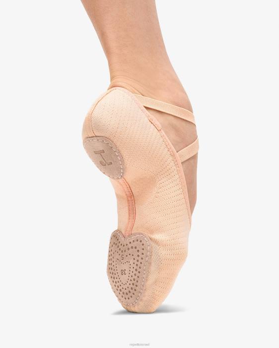 נשים Repetto בז' שזוף נעלי בלט רכות לרקוד f.i.t הַנעָלָה HV06611