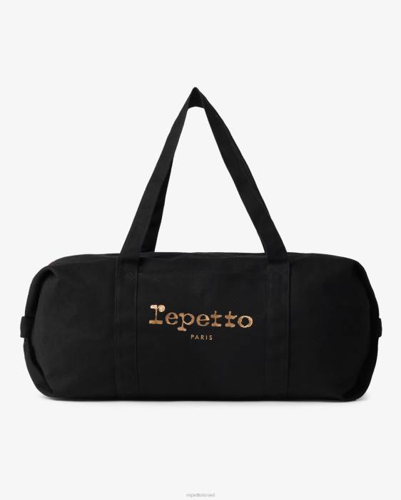 נשים Repetto שָׁחוֹר שקית כותנה בגודל l אביזרים HV06418
