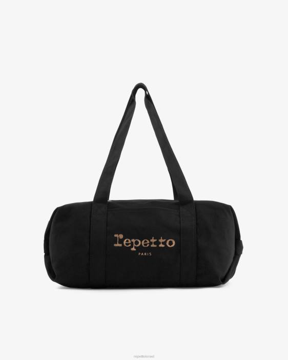 נשים Repetto שָׁחוֹר שקית כותנה בגודל m אביזרים HV06406