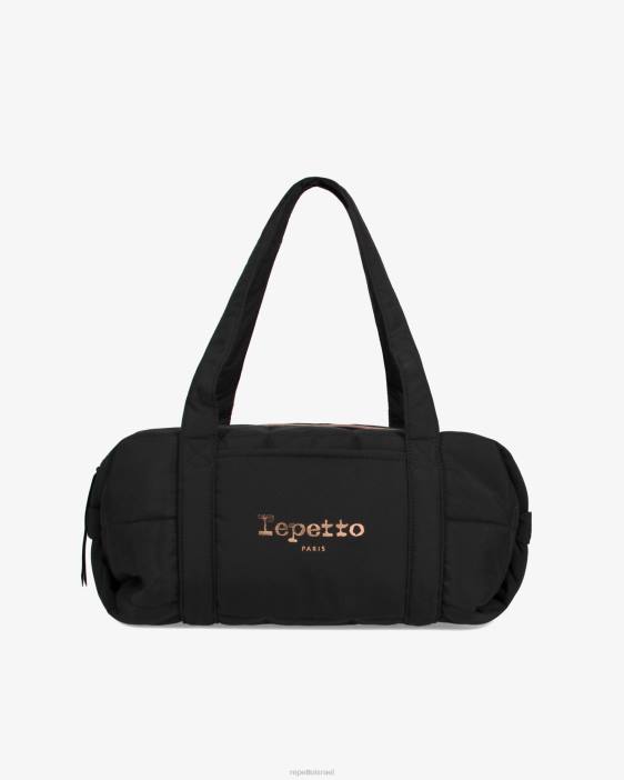 נשים Repetto שָׁחוֹר תיק מרופד מניילון בגודל m אביזרים HV06407