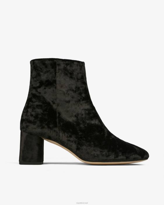 נשים Repetto שָׁחוֹר מגפוני melo הַנעָלָה HV06191