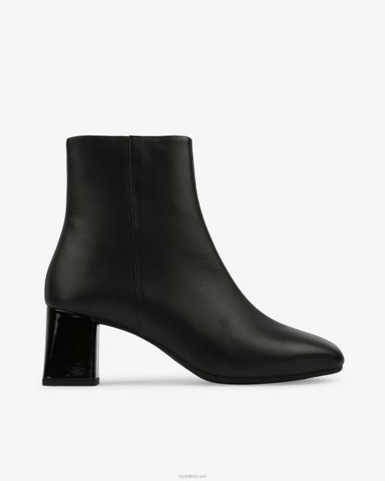 נשים Repetto שָׁחוֹר מגפונים של phoebe הַנעָלָה HV06200