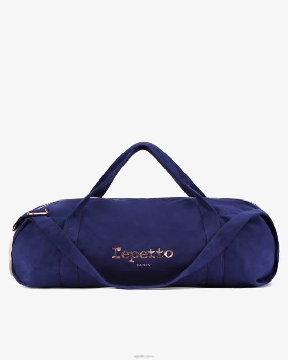 נשים Repetto כחול בנזין שקית כותנה גודל xl אביזרים HV06420