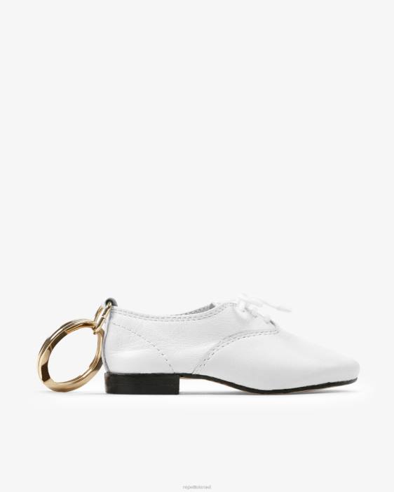 נשים Repetto לבן מחזיק מפתחות zizi הַנעָלָה HV06290